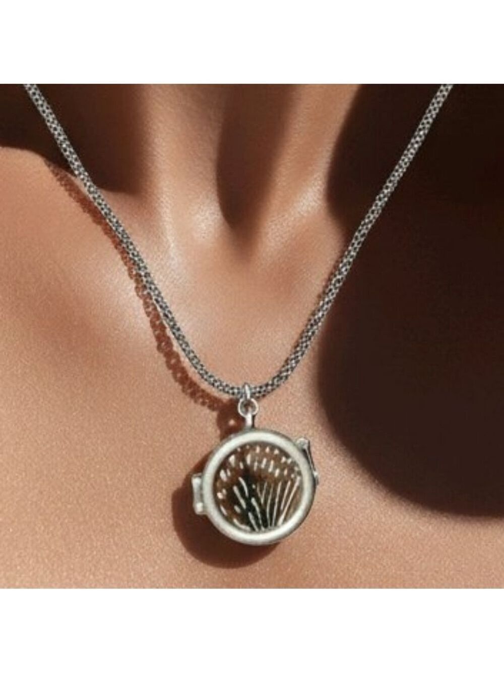 Butterfly Wings Locket Necklace Large #N1